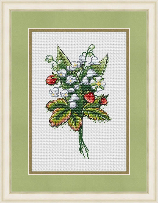 Summer Bouquet - PDF Cross Stitch Pattern - Wizardi