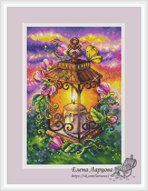 Summer Light - PDF Cross Stitch Pattern - Wizardi