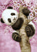 Sweet Panda CS076 11.81 x 15.75 inches Crafting Spark Diamond Painting Kit - Wizardi