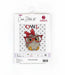 The Owl With Glasses B1403L Counted Cross-Stitch Kit - Wizardi