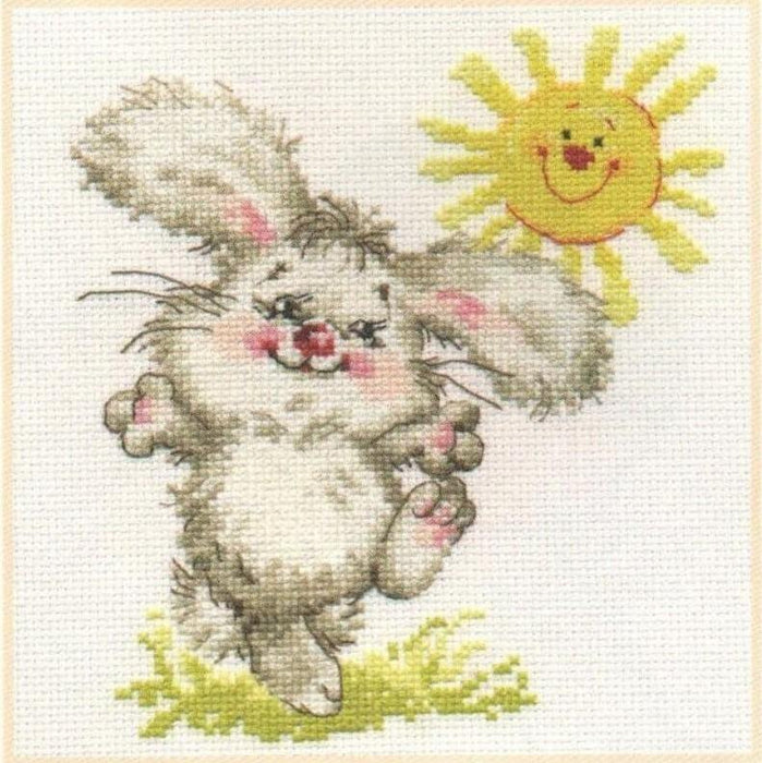The Sunniest Day! 0-90 Counted Cross-Stitch Kit - Wizardi