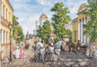 Three horses. The Temple of Christ 3-31 Counted Cross-Stitch Kit - Wizardi