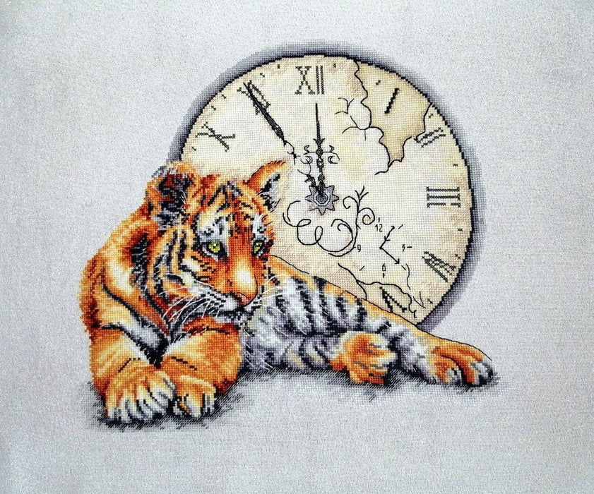 Tiger - PDF Cross Stitch Pattern - Wizardi