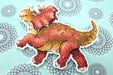Triceratops P-269 / SR-269 Plastic Canvas Counted Cross Stitch Kit - Wizardi
