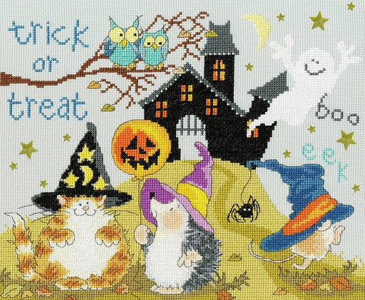 Trick Or Treat XMS29 Counted Cross Stitch Kit - Wizardi