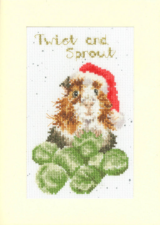 Twist And Sprout Kit XMAS58 Counted Cross Stitch Kit - Wizardi