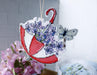 Umbrella with Lilac Flowers. Plastic Canvas - PDF Cross Stitch Pattern - Wizardi