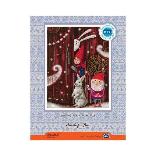 Waiting for a fairy tale M657 Counted Cross Stitch Kit - Wizardi