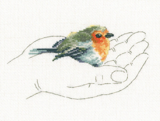 Warmth in palms M695 Counted Cross Stitch Kit - Wizardi