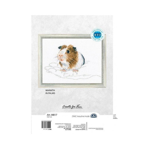 Warmth in palms M817 Counted Cross Stitch Kit - Wizardi