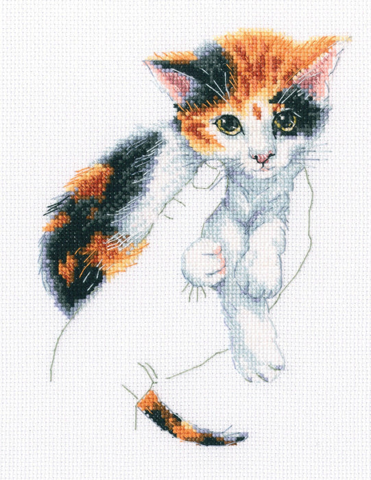 Warmth in palms M819 Counted Cross Stitch Kit - Wizardi