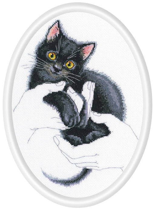 Warmth in palms M906 Counted Cross Stitch Kit - Wizardi