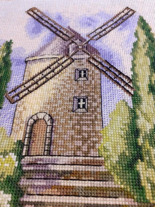 Wind Mill - PDF Cross Stitch Pattern - Wizardi