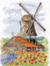 Windmill.Holland 1105 Counted Cross Stitch Kit - Wizardi
