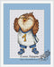 Winning Owl - PDF Cross Stitch Pattern - Wizardi