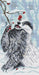 Winter Badger - PDF Cross Stitch Pattern - Wizardi