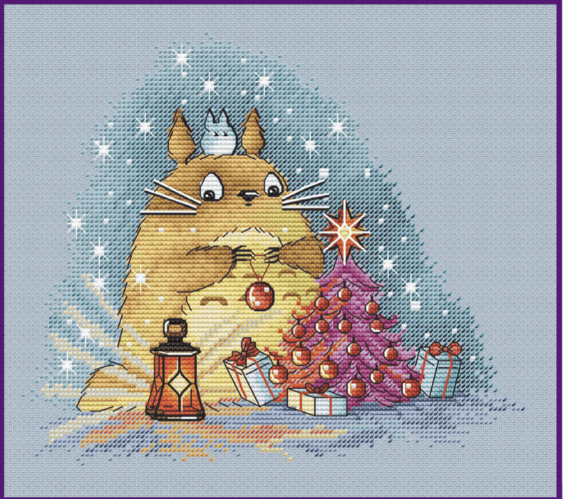 Winter is Close. Christmas - PDF Cross Stitch Pattern - Wizardi