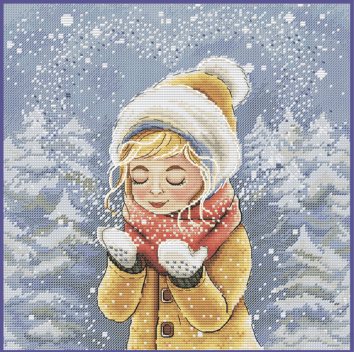 Winter Miracle. Christmas - PDF Cross Stitch Pattern - Wizardi