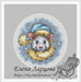 Winter Mouse - PDF Cross Stitch Pattern - Wizardi