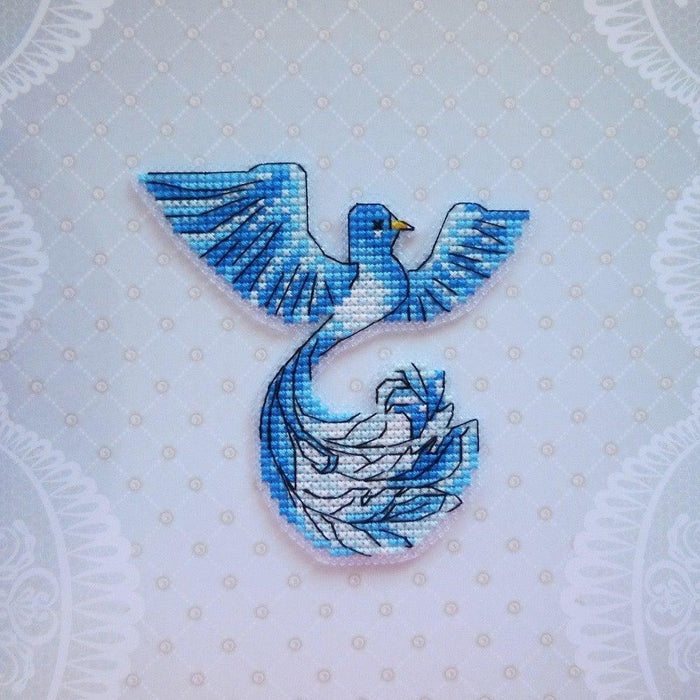 Winter Phoenix Counted Cross Stitch Chart - Free Pattern for Subscribers - Wizardi
