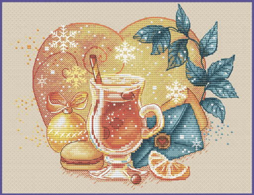 Winter Warmth. Christmas - PDF Cross Stitch Pattern - Wizardi