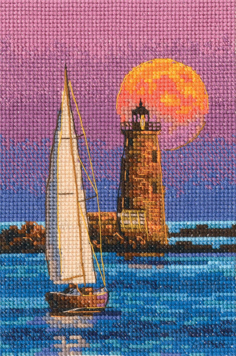 With the flavour of salt, wind and sun C338 Counted Cross Stitch Kit - Wizardi