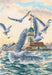 With the flavour of salt, wind and sun M851 Counted Cross Stitch Kit - Wizardi